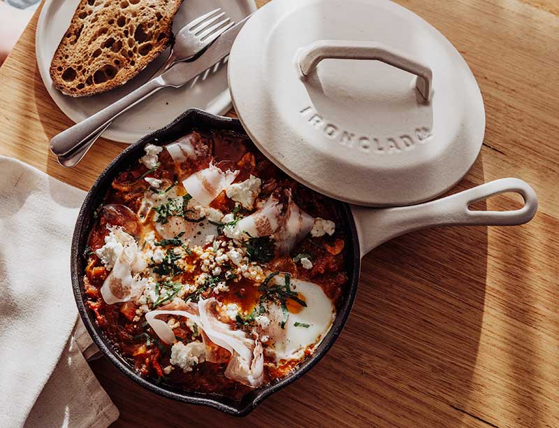 Spiced Tomato Baked Eggs