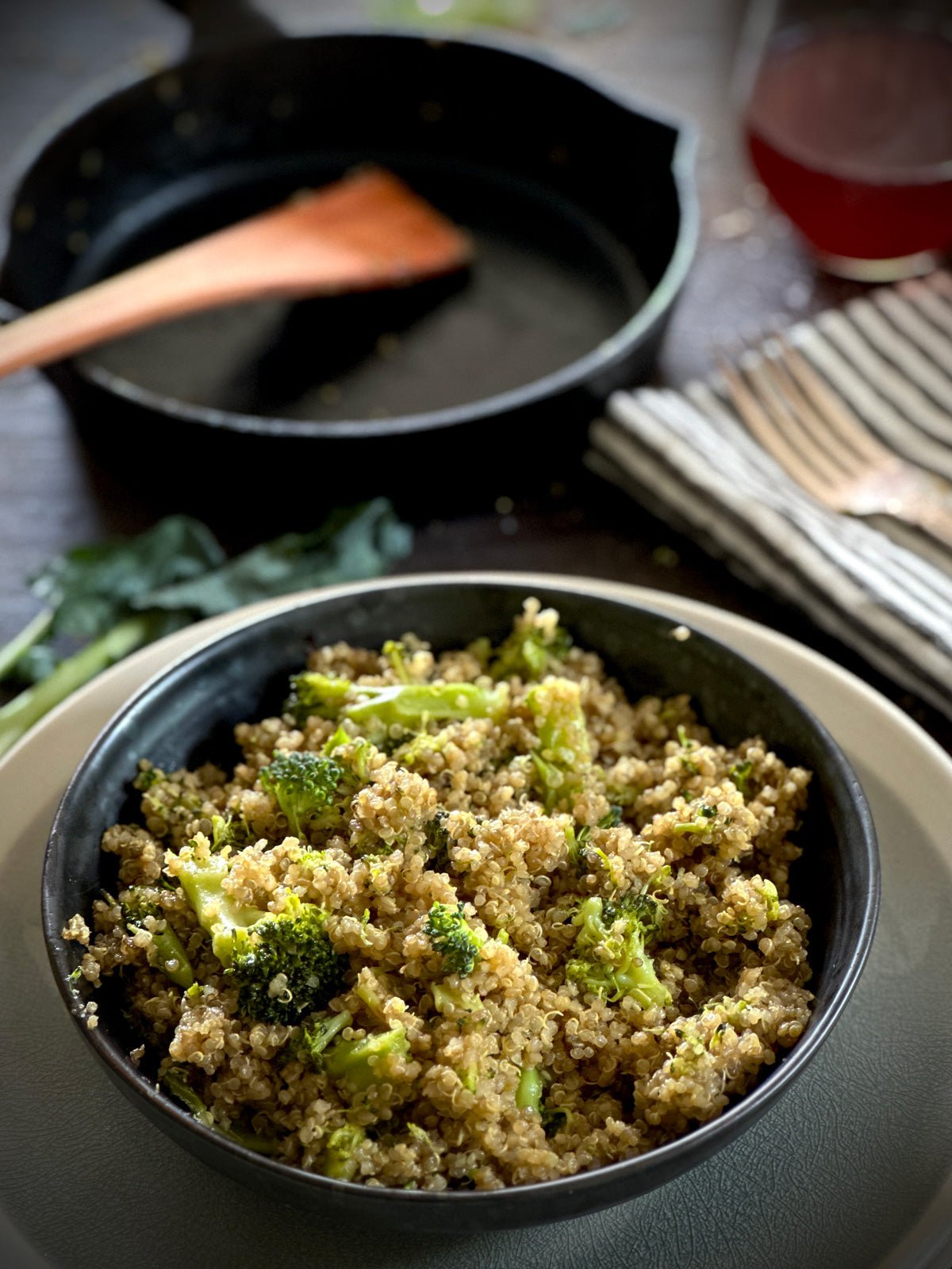 Quinoa & Broccoli