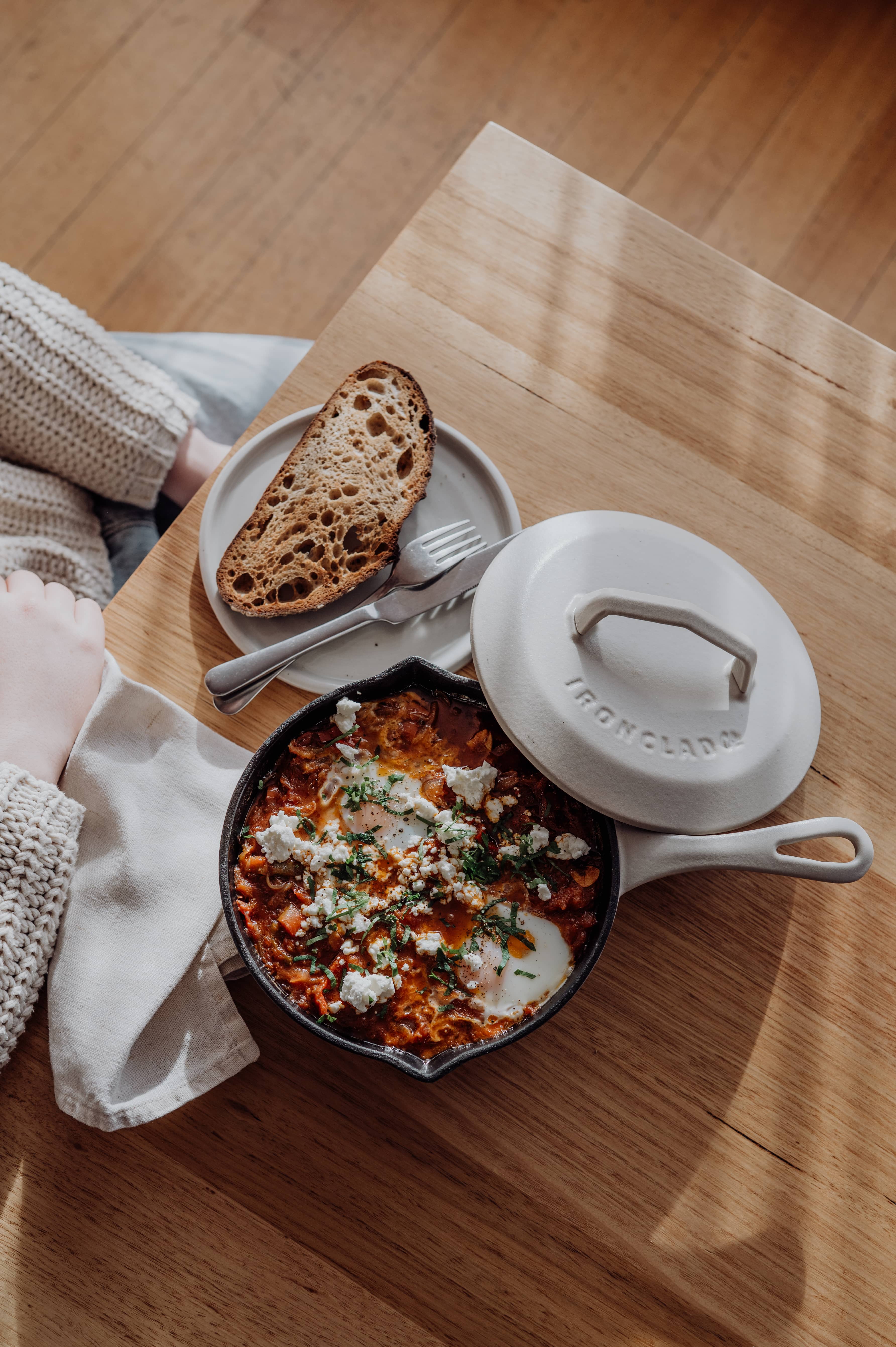Spiced Tomato Baked Eggs