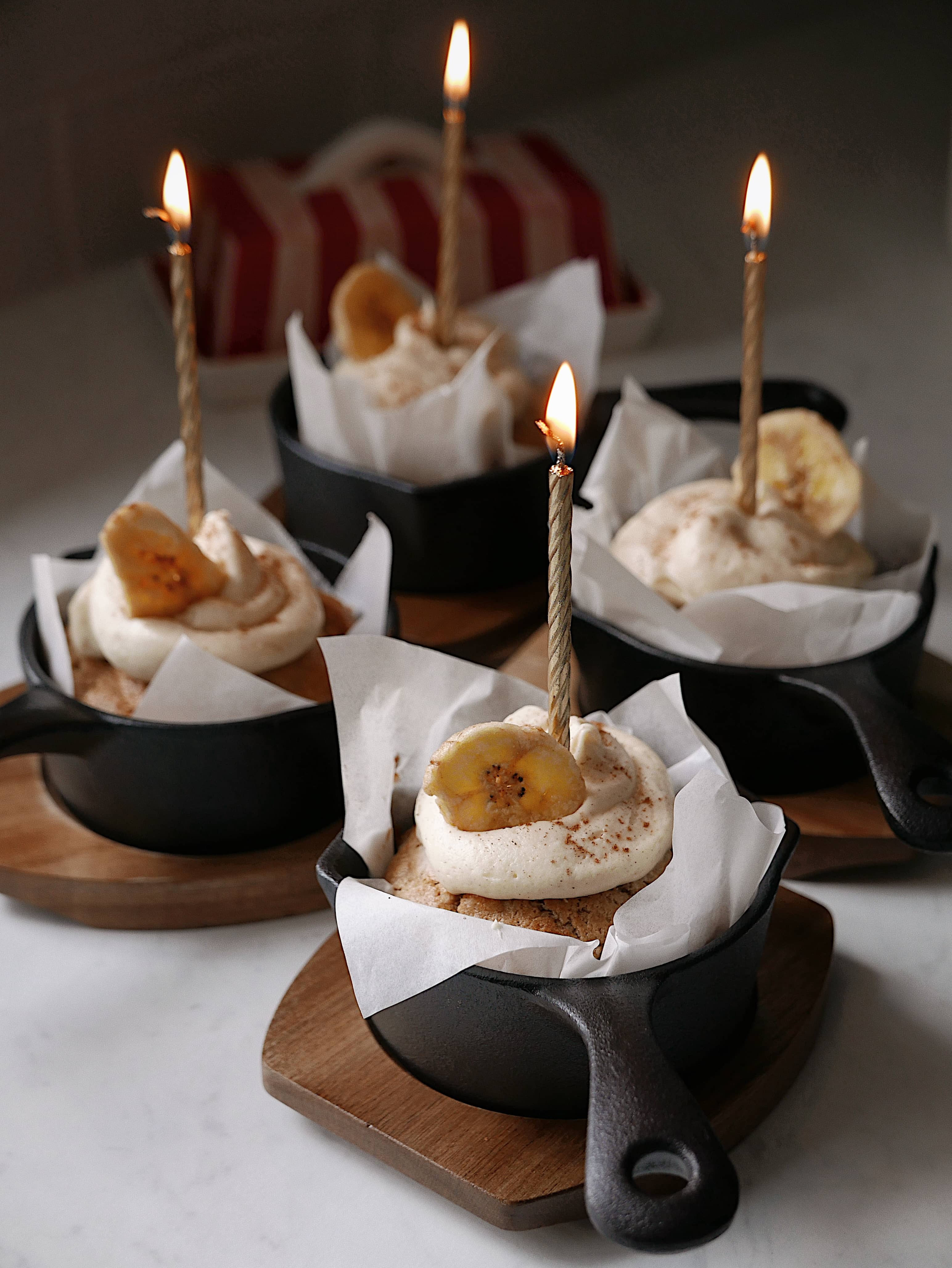Banana Birthday Muffins