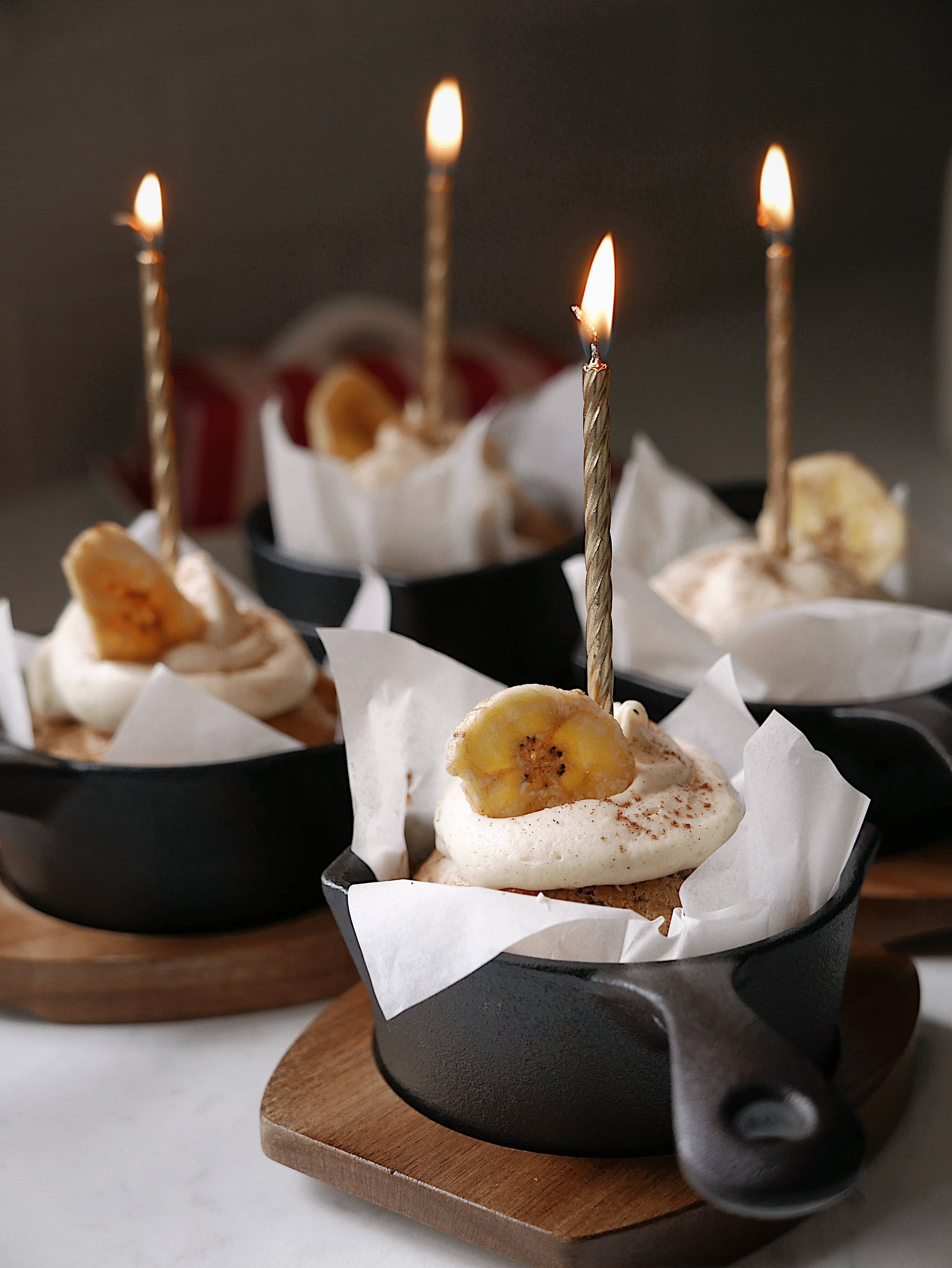 Banana Birthday Muffins
